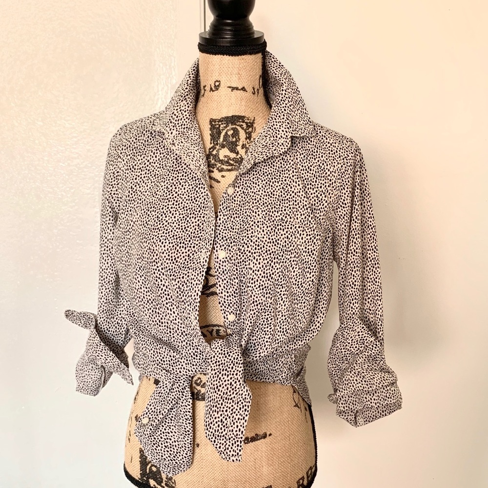 Old Navy Animal Print Top
